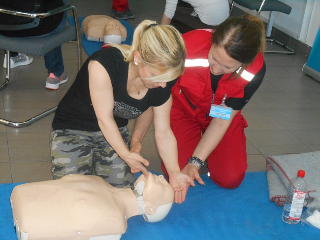 Održana obuka „Primeni prvu pomoć - spasi život“